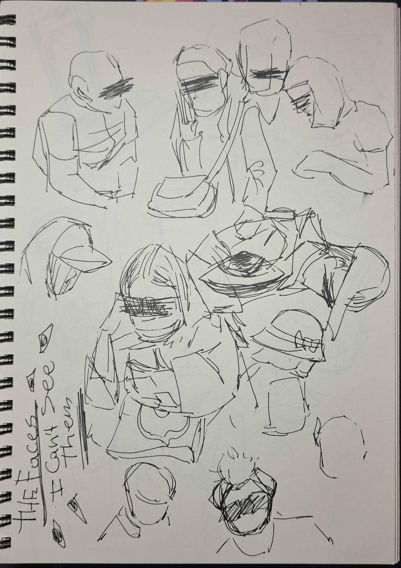 I Cant see the faces